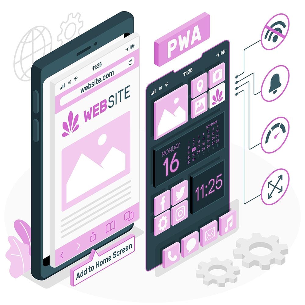 pwa application development company