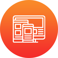 responsive design development services icon