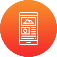 pos mobile application development icon