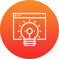 web analyting reporting services icon