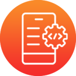 custom mobile application development icon