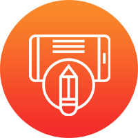 vector file creation icon