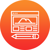 custom landing page icon