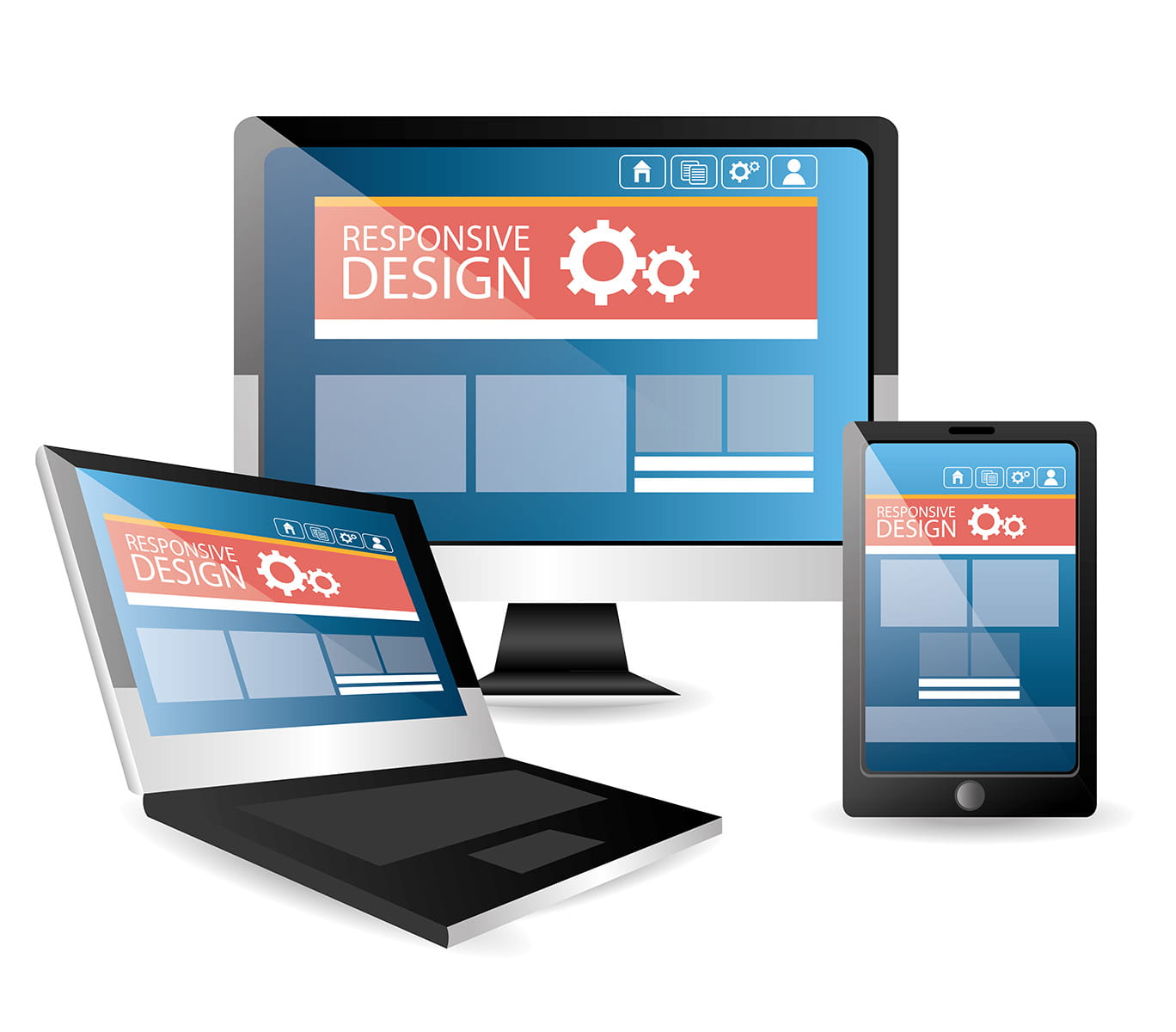 responsive website design and development services near me